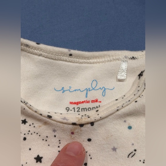 GUC Simply by MagneticMe Starry Night Baby Onesie (Size 9-12 mos) - Picture 4 of 6